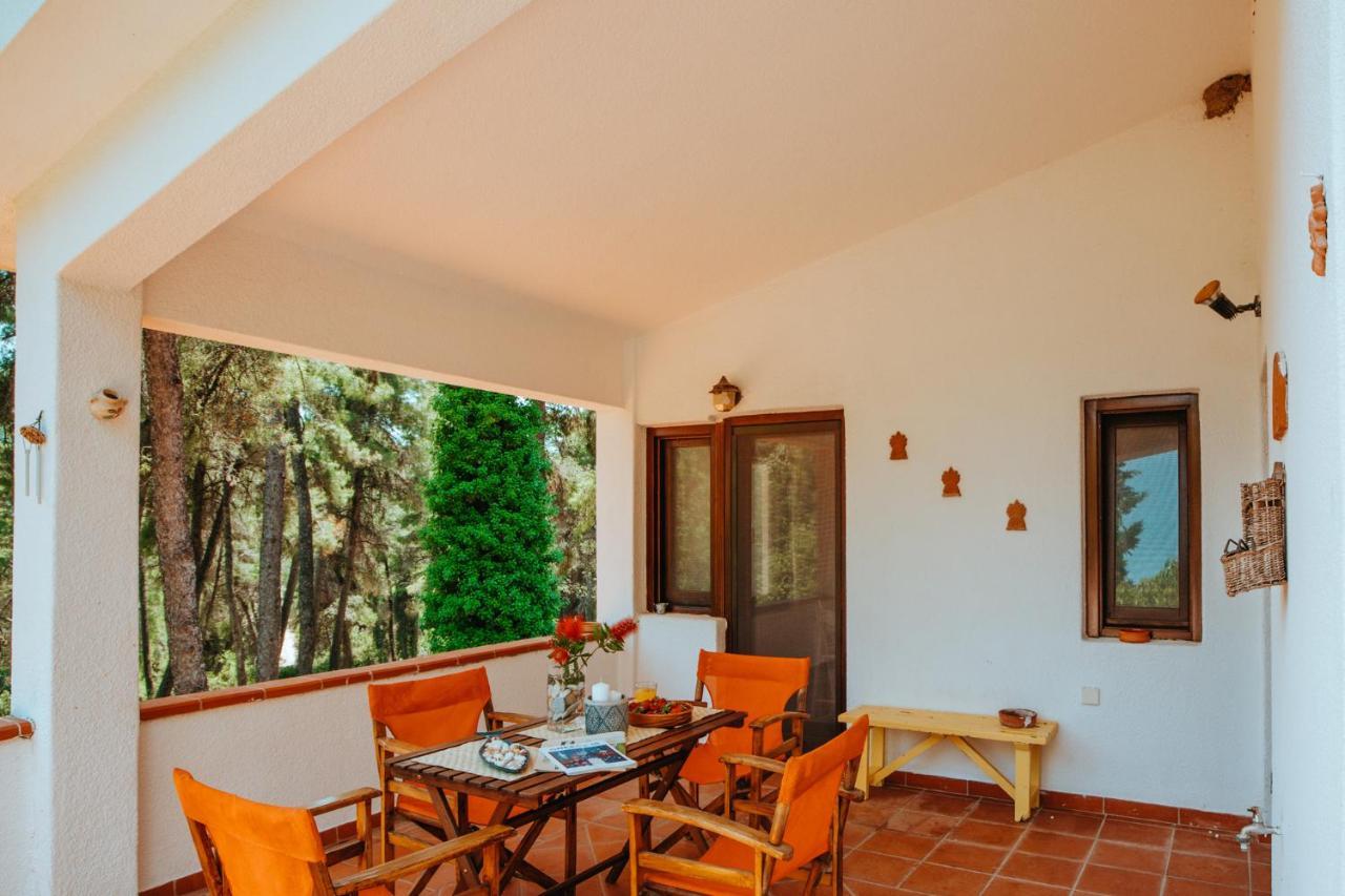 Beautiful Summerhouse In Sani'S Pine Forest Сани Бийч Екстериор снимка
